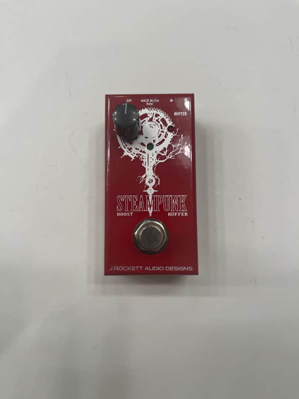 J. Rockett Audio Designs Steampunk Boost / Buffer Steam Punk Guitar Effect Pedal image 1