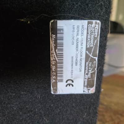 Peavey 112 M 2000 - Carpet image 3