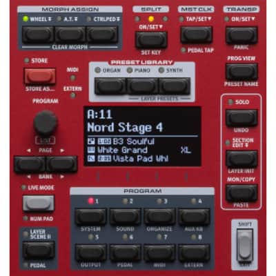 Nord Stage 4 HA73 Fully-Weighted 73-Key Triple Sensor Keyboard - Mint, Open Box - Used image 3