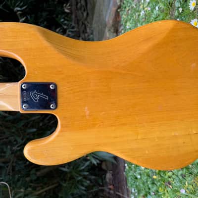 1975 Fender Precision Bass Fretless with Maple Board - Natural - OHSC image 4