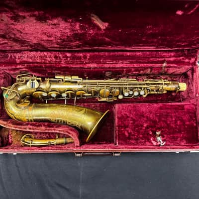 Conn 42M Elkhart Alto Saxophone 1930s - Dark Gold Lacquer image 6
