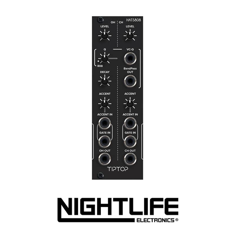 Tiptop Audio HATS808 - Black image 1