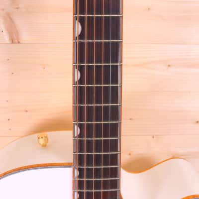 Gretsch G5022CWFE Rancher Falcon Solid Spruce Top Jumbo Cutaway Acoustic-Electric Guitar - White image 6