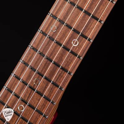 Suhr Standard Carve Top Pau Ferro Neck - Faded Trans Charcoal Burst image 9