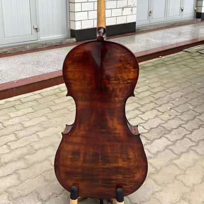 SONG Stradivari Model Cello,Solid Wood Cello 4/4 Free with hard case Bow string, Good sound image 5