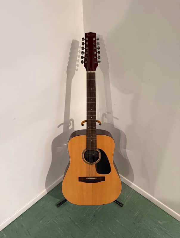 Samick 12-String Acoustic Guitar Natural – Full Sound image 1