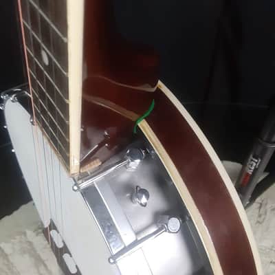 1970s Unbranded 5-String Banjo Made in Japan with Gig Bag image 9