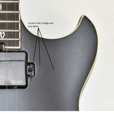 Schecter Solo-II SLS Elite Evil Twin Guitar B-Stock 1035 image 9