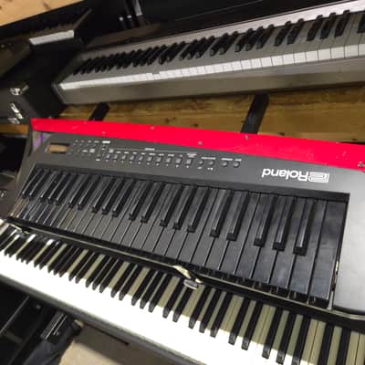 Roland AX-Edge 49-Key Keytar Synthesizer 2018 - Present - Black / Red - Local Pickup Only image 1