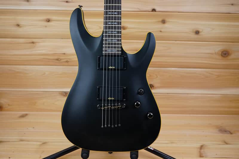 Schecter Demon-6 - Aged Black Satin image 1