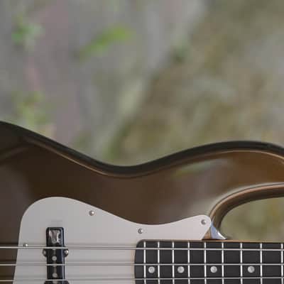 Fender American Ultra II Jazz Bass® - Texas Tea image 4