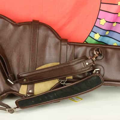 Used GSM Vinyl Electric Guitar Gig Bag, Fake Leather image 4