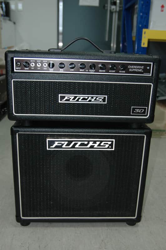 Fuchs Overdrive Supreme 30 Watt ODS Head Cabinet Black image 1