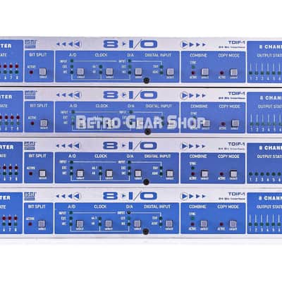 Steinberg / RME Nuendo 8 I/O 8-Channel A/D AD/DA analog digital Converter (price for 1) image 2