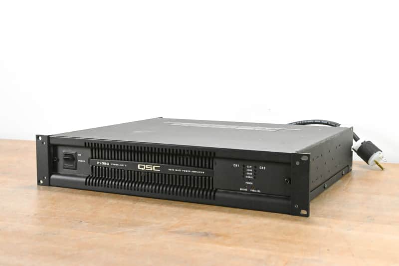 QSC PL380 Powerlight 3 Series 2-Channel Power Amplifier CG012GJ image 1