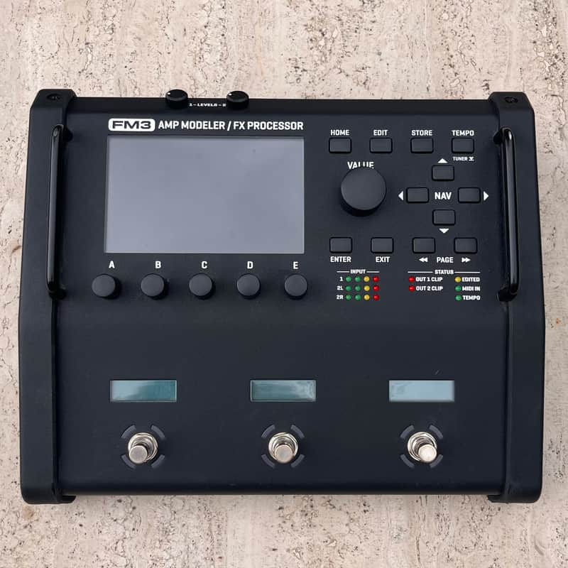 Fractal Audio FM3 Amp Modeler / FX Processor 2020 - 2022 - Black image 1