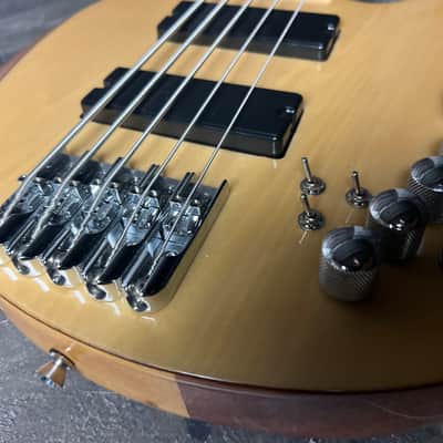 Butterfly Five String Bass Neck Tru 2020 - Natural image 7