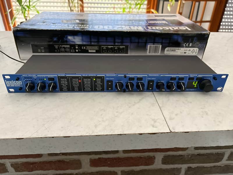 Lexicon MX200 Dual Reverb Effects Processor 2010s - Black image 1