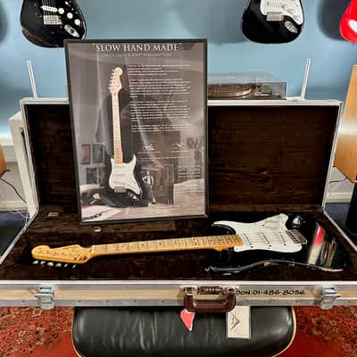 Fender Custom Shop Masterbuilt Chris Fleming Eric Clapton "Blackie" Tribute 2006 - Black Relic image 22