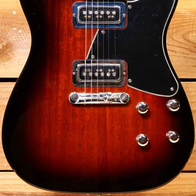 Fender Tele-Sonic + OHSC 1999 - Nice! Crimson Red Transparent 85830 image 7