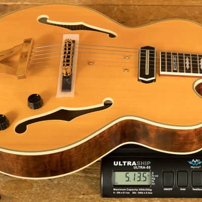 Ibanez PM3C Pat Metheny Hollow Body - Ebony - Natural Amber Low Gloss Bild 8