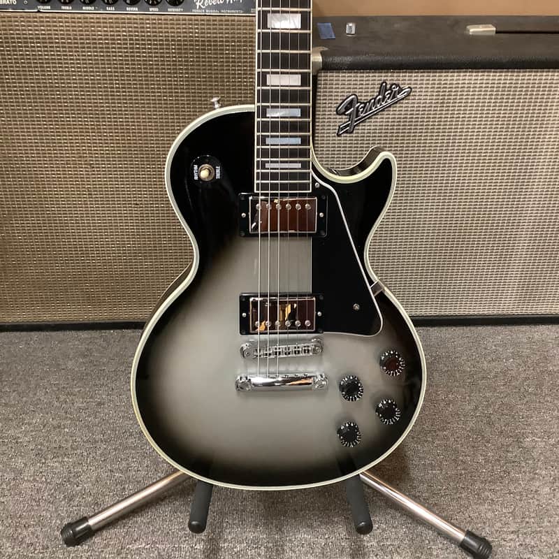Used Gibson Custom Shop Les Paul Silverburst image 1