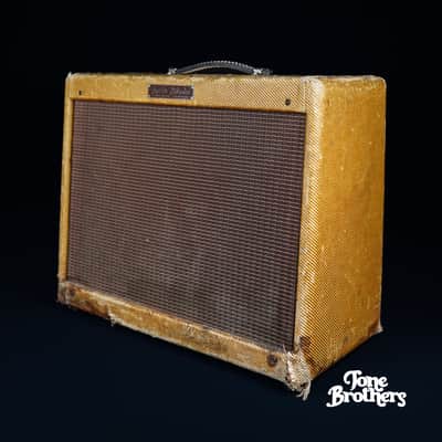 ALL ORIGINALl! 1958 Fender Vibrolux Tweed image 6