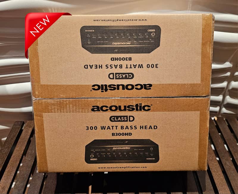 Acoustic B300HD 2026 300w Bass Guitar Amplifier Amp Head image 1