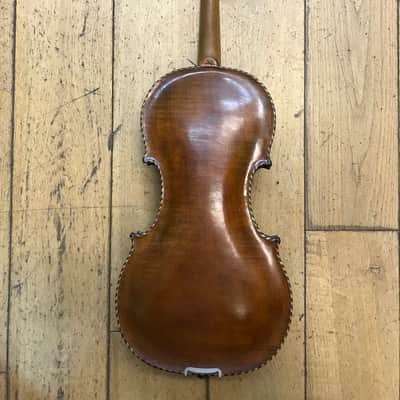 Antique violin Labelled "Jacob Stainer" Lionhead circa 1890 image 10