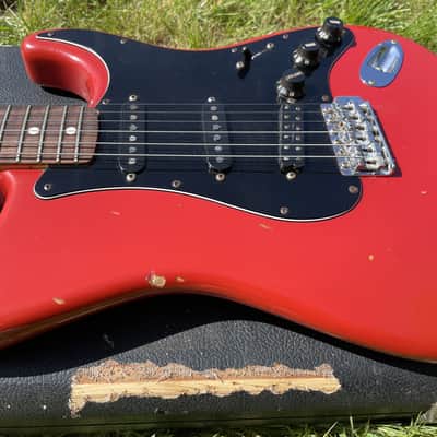 1979 USA Fender Stratocaster - International Series - Monaco Red image 10