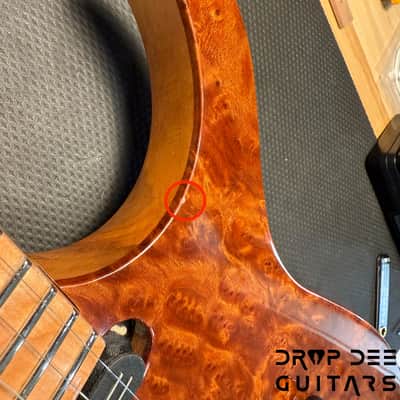 Ormsby Custom Shop Hypemachine 7 Multiscale 7-String Electric Guitar w/ Case-Redwood image 22
