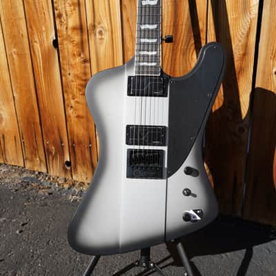 ESP LTD Phoenix-1000 Evertune - Silver Sunburst Satin 6-String Electric Guitar image 4
