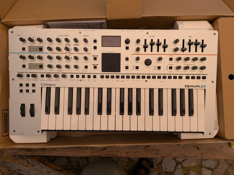 Roland Gaia 2 37-Key 22-Voice Synthesizer 2023 - Present - Silver image 1