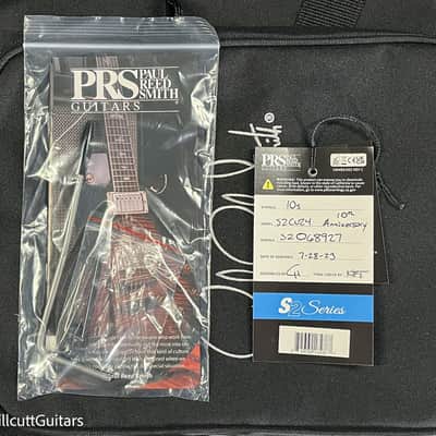 PRS S2 10th Anniversary Custom 24 Bonni Pink Cherry Burst (927) image 12