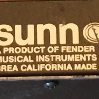 Sunn Fender PLC 816 + 2x PS-1200 1980 Black image 2