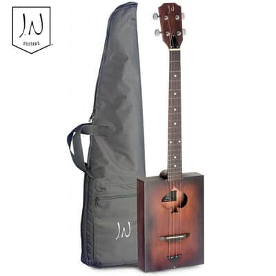 James Neligan CASK-FIRKIN-1 Cask Series Spruce Top Mahogany Neck Acoustic Cigar Box Guitar w/Gig Bag image 1