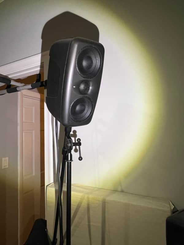 IK Multimedia Immersive Bundle - iLoud MTM 2-Way Active Studio Monitor 2019 - Present - Black image 1