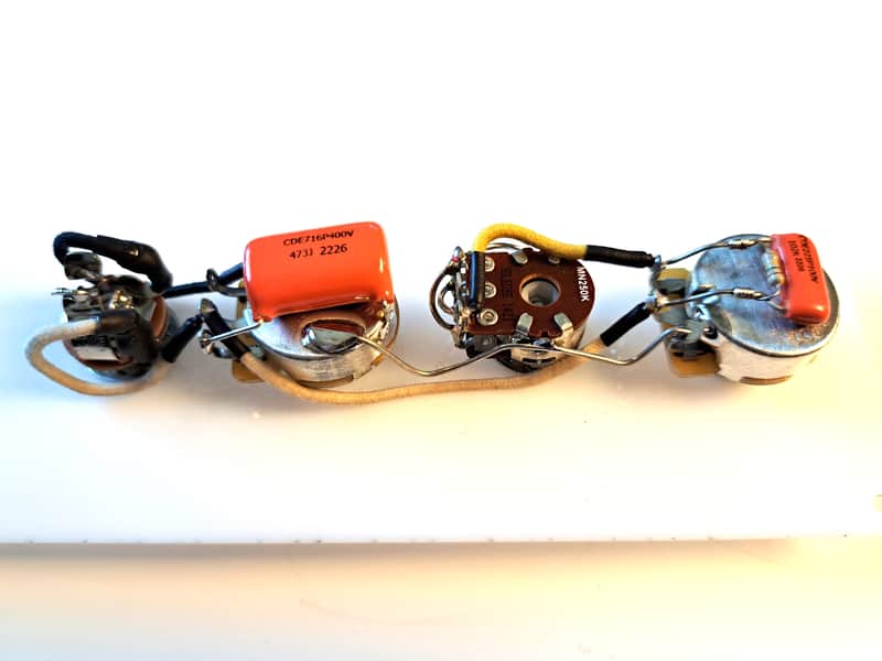 Jazz/PJ Bass Guitar Wiring Harness w/Blend Volume  Free USA Shipping image 1