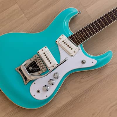 Mosrite Ventures Model Yuzo Kayama Signature Seafoam Green, Mint w/ Case & Strap, Japan Kurokumo image 1