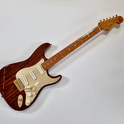 Fender Stratocaster Artisan Claro Walnut 2016 Custom Shop Amber Tinted image 1