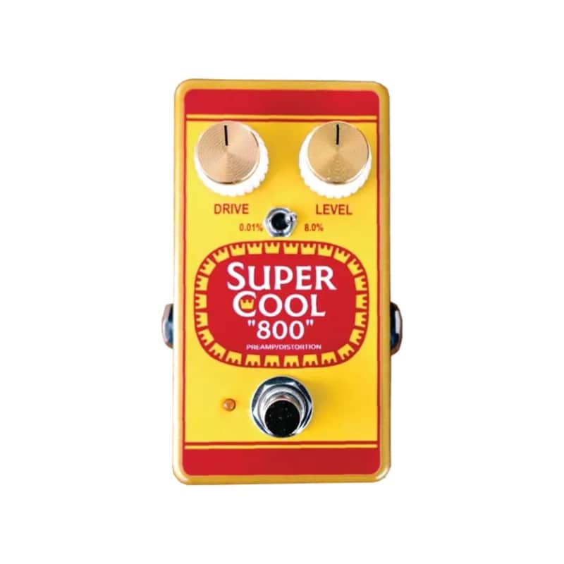 Supercool Pedals 800 Preamp/Distortion Pedal image 1