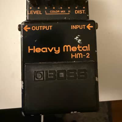 Boss HM-2 Heavy Metal (Black Label Japan) 1988 - 1992 - Black image 1