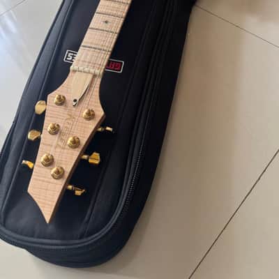 Kiesel DC600X 2023 - Vintage Yellow w/ *INSANE* Mastergrade Flame Maple Top and Fingerboard image 8