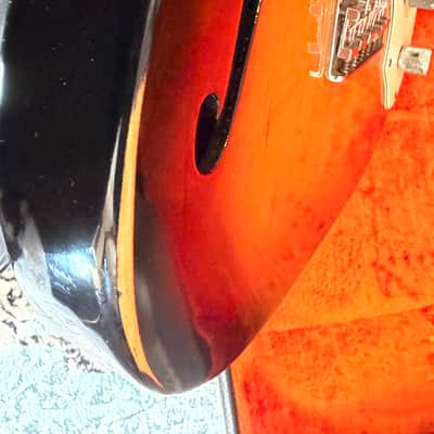 1974 Fender Telecaster Thinline | Sunburst | Rosewood Neck | Ex-Tom Bukovac image 8