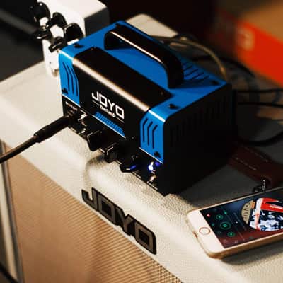 JOYO Bluejay BanTamp Series Mini Amp Head 20W Hybrid Tube 2-Channel Guitar Amplifier with Bluetooth (No Sound, Need Extra Speaker) image 5