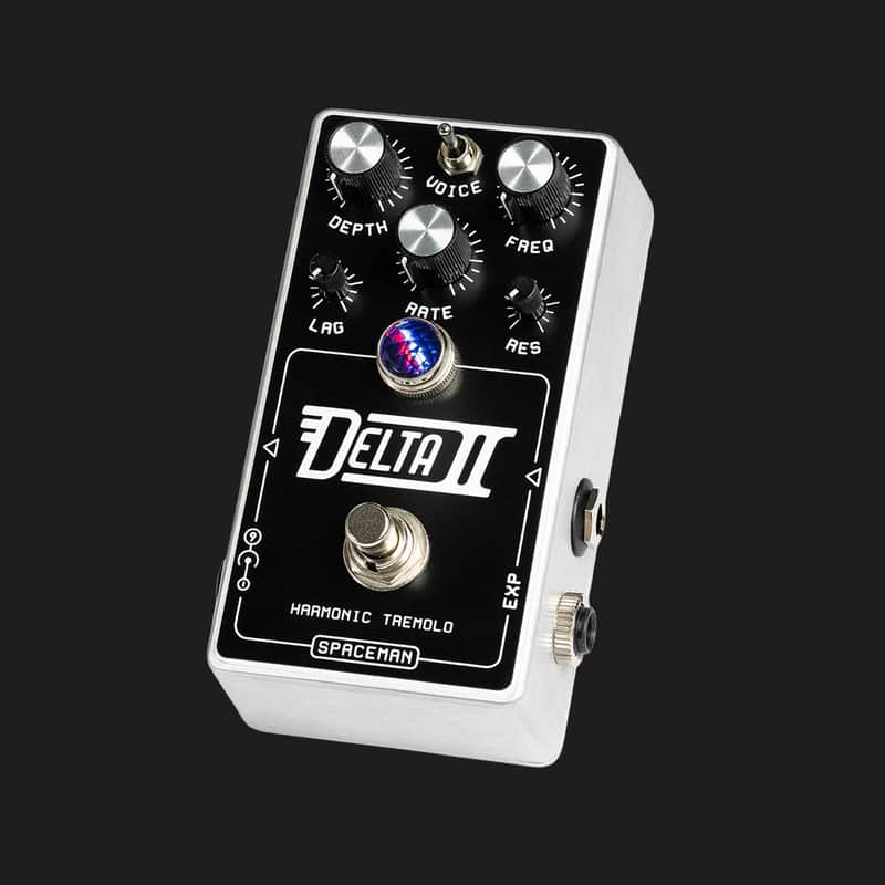 Spaceman Delta II Cadet: Harmonic Tremolo 2025 - Present - Black / Silver image 1