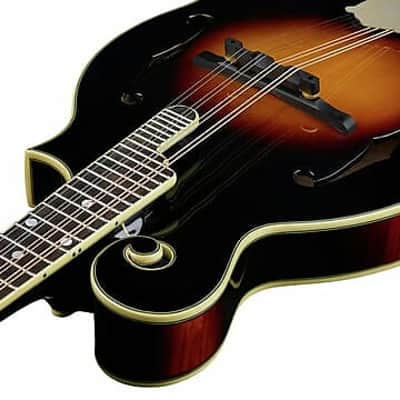 The Loar LM-700E-VS | All-Solid "The Supreme" Acoustic / Electric Pro Mandolin. Brand New! image 11