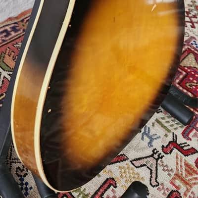 RARE! 1959 Harmony H-46 Stratotone Tobacco Burst USA image 7