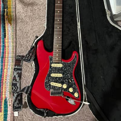 Fender 40th Anniversary American Standard Stratocaster with Rosewood Fretboard 1994 Lipstick Red *Eric Johnson Pickups!* image 1