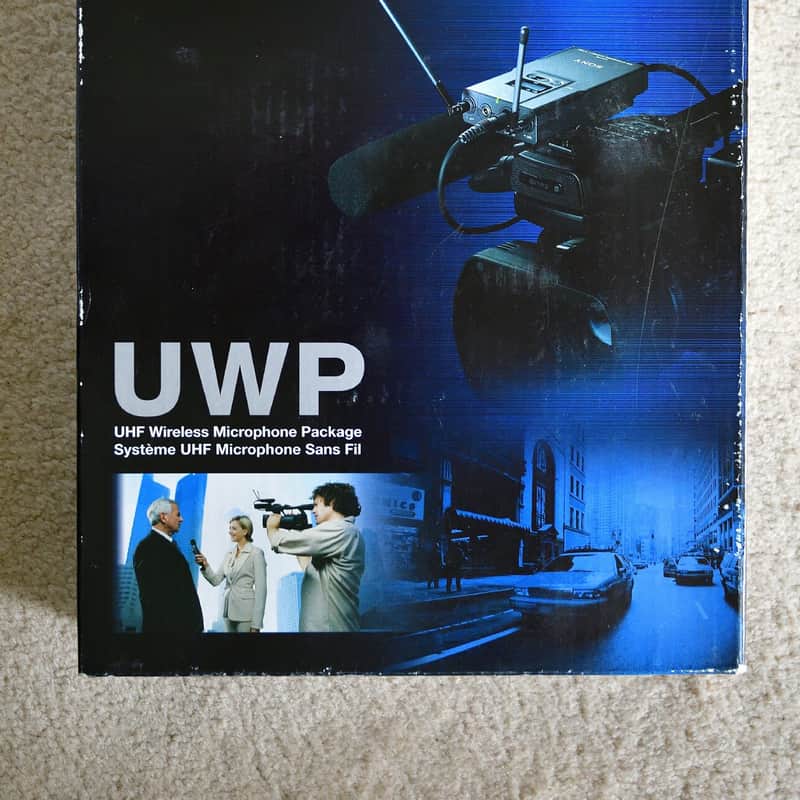 2018 Sony UWP-V1 Wireless Lavalier Microphone Black